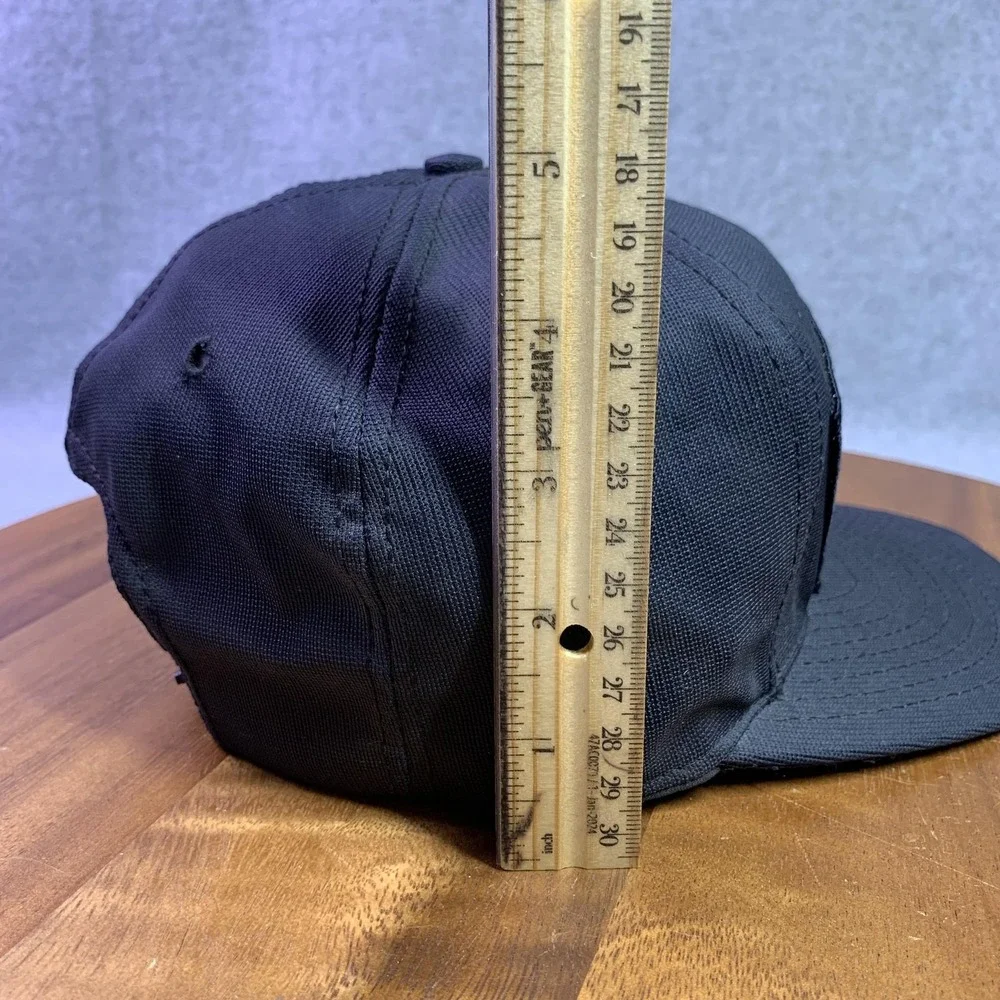 Vintage North Star USS Carr‎ FFG-52 Hat Cap Snap Back Black Embroidered USN Mens
